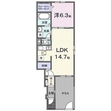 レヴァータの物件間取画像